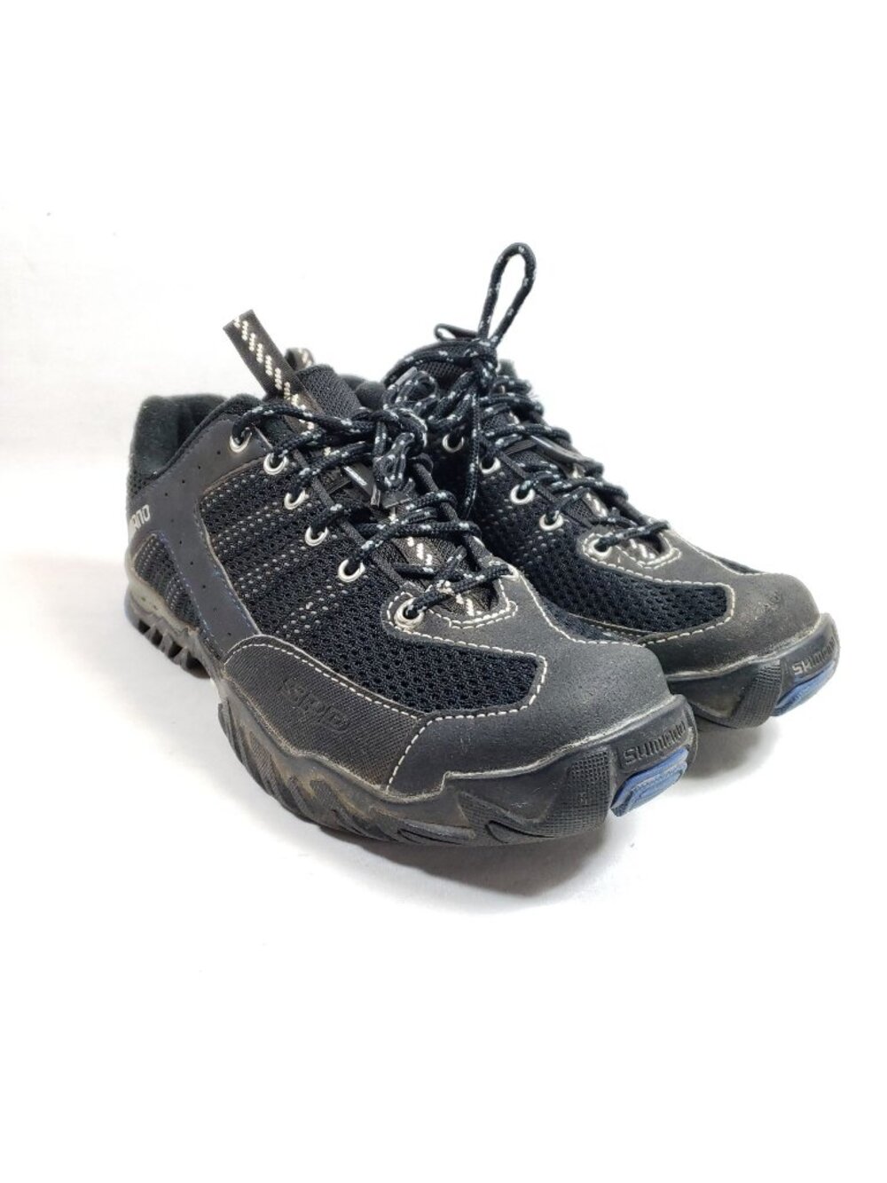 Shimano Men's Size 7.6 Mountain Bike Shoes Black